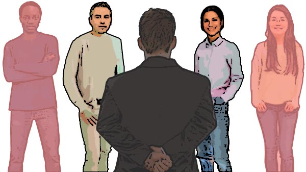 Contra era discriminacion per raça o etnia